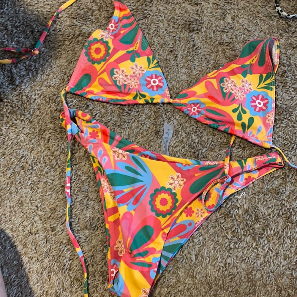 Colorful bikini